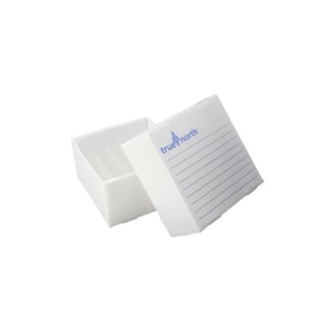 Кріобокс Fisherbrand™ HS120366 на 16 гнізд (145х147х120 мм) білий поліпропіленовий з кришкою, для пробірок 50 мл